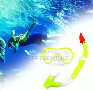 Anti-Fog Goggles With Breathing Pipe Snorkel Set
