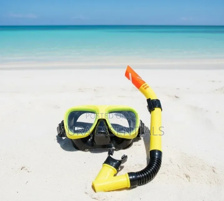 Anti-Fog Goggles With Breathing Pipe Snorkel Set
