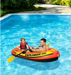 Intex Explorer 200 Inflatable Boat Set