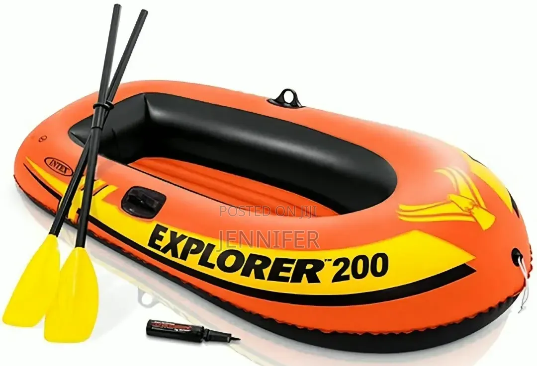 Intex Explorer 200 Inflatable Boat Set