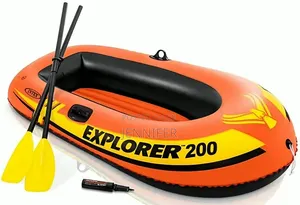 Intex Explorer 200 Inflatable Boat Set