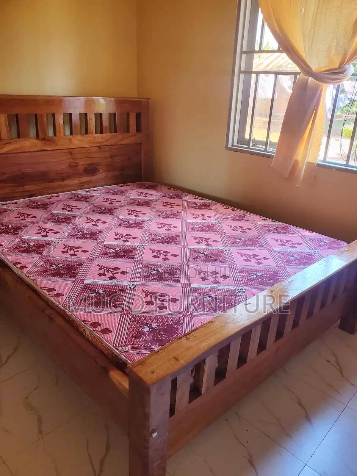 Strongest Hard Wood 5 X6 Bed