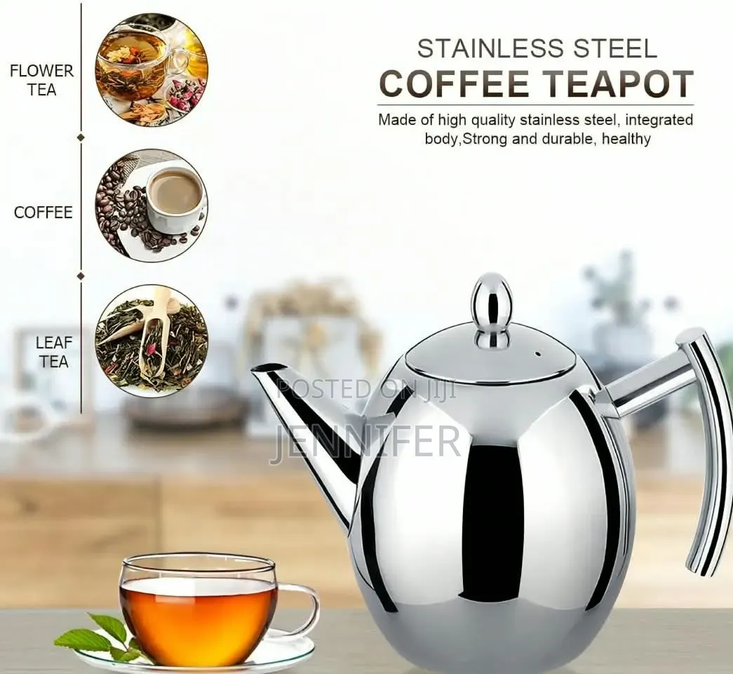 1litre Stainless Steel Teapot With Infuser