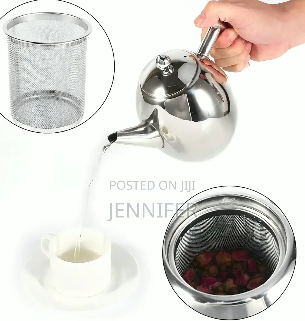 1litre Stainless Steel Teapot With Infuser