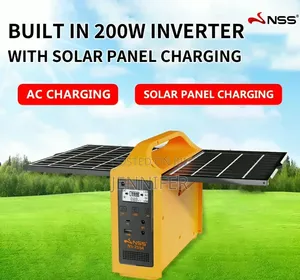 Portable Power Station With Solar Panels 200W