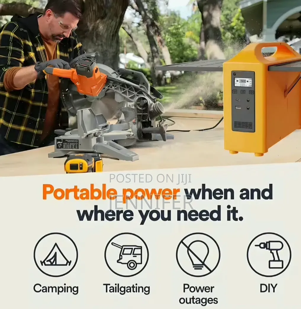 Portable Power Station With Solar Panels 200W