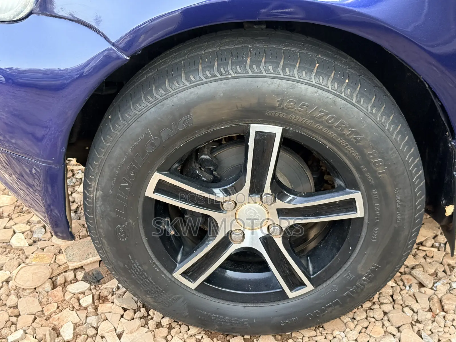 Toyota Vitz 1999 Blue
