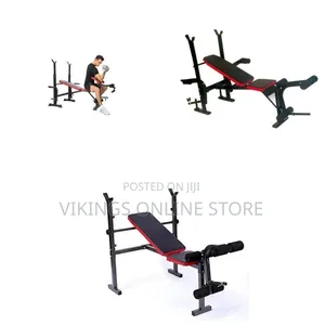 Multi-Position Adjustable Weight Bench Press With a Built-in Leg