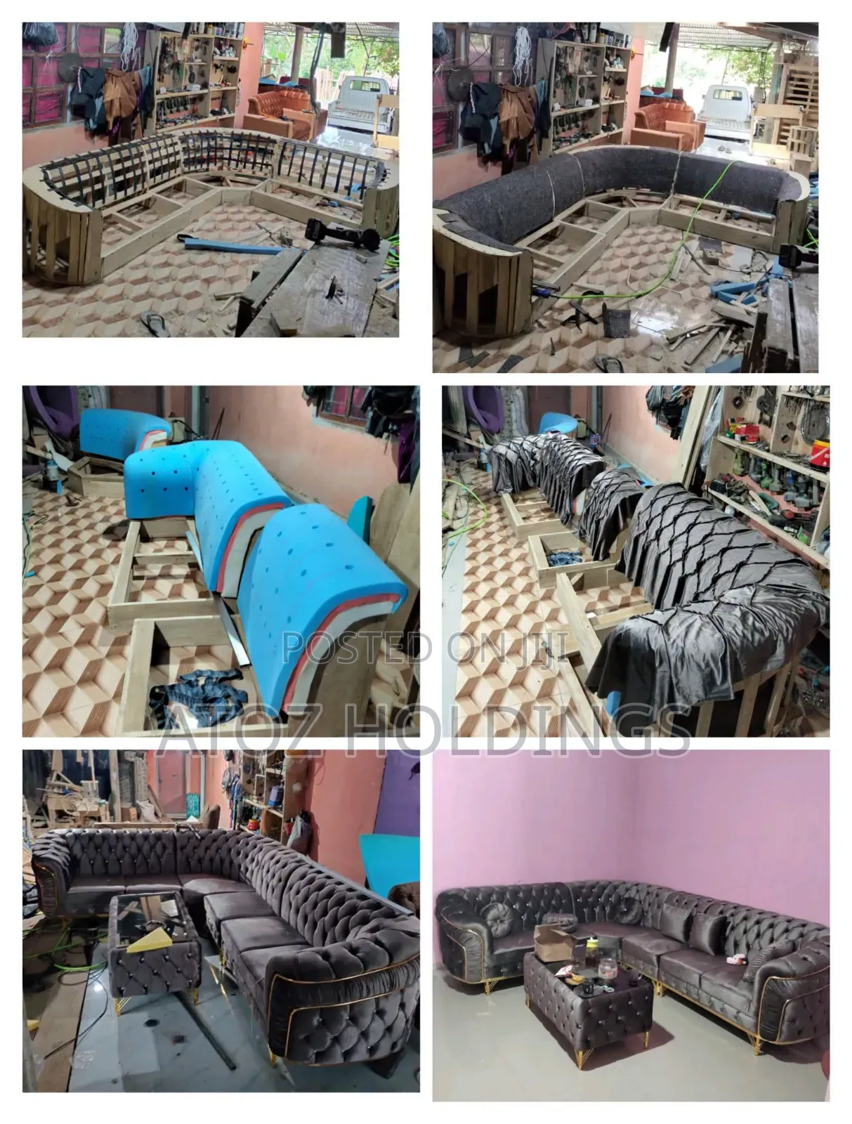 Sofa Sets Production & Customization Services in Uganda. Order Now