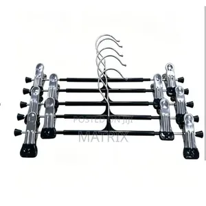 10 Trouser Hangers, Pants Hangers, Clip Hanger