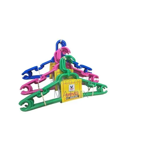 Rotating Plastic Hangers (12pc