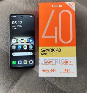 New Tecno Spark 40 256 GB Black