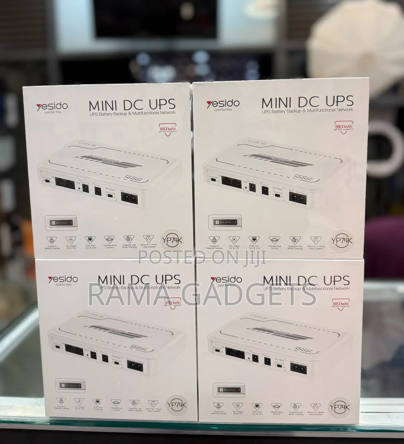 Yesido Mini DC UPS Units