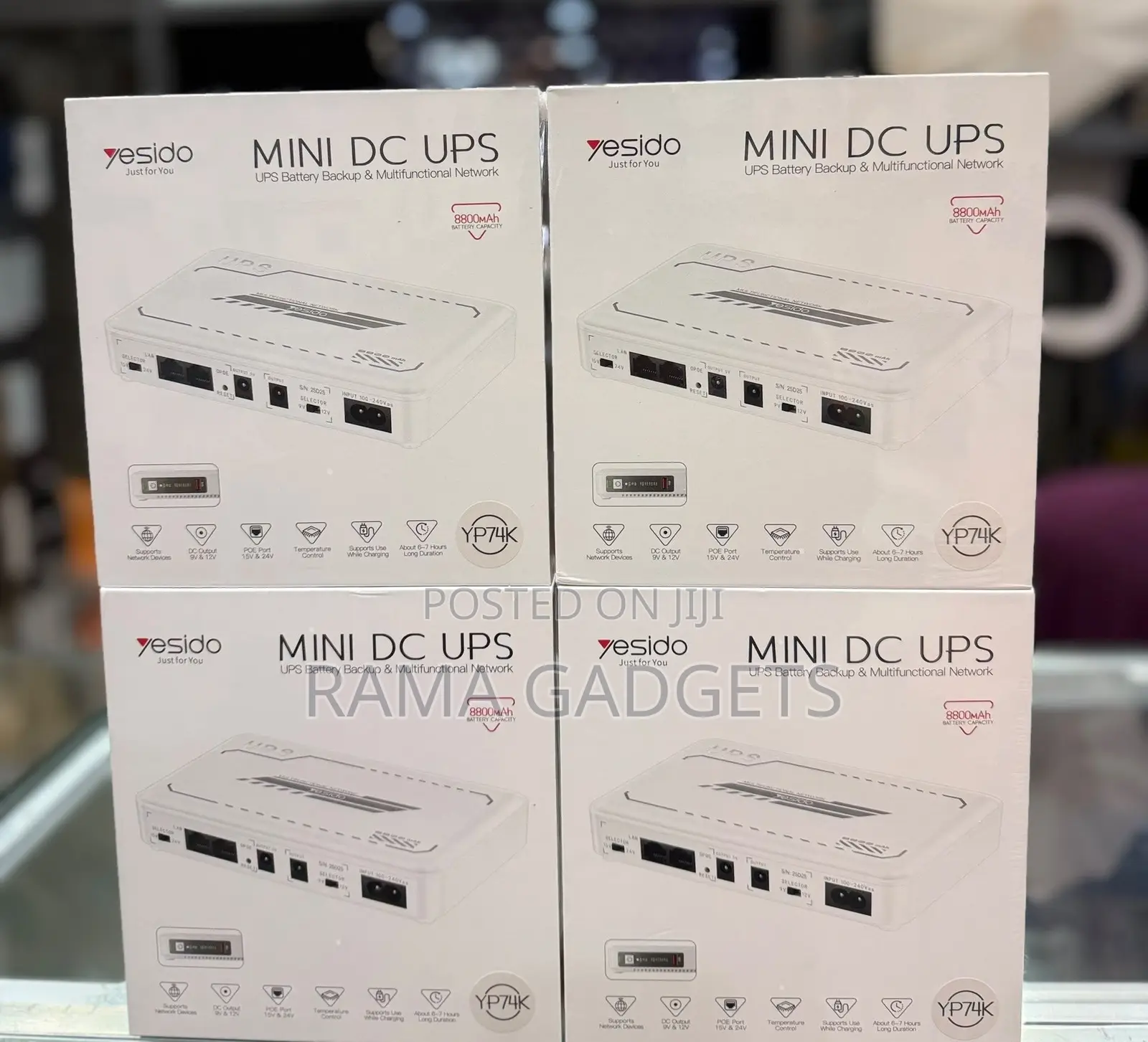 Yesido Mini DC UPS Units