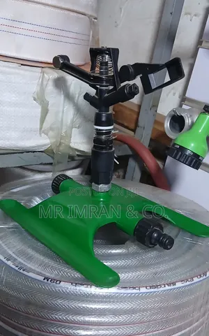 Green-Based Impact Lawn and Garden Sprinkler