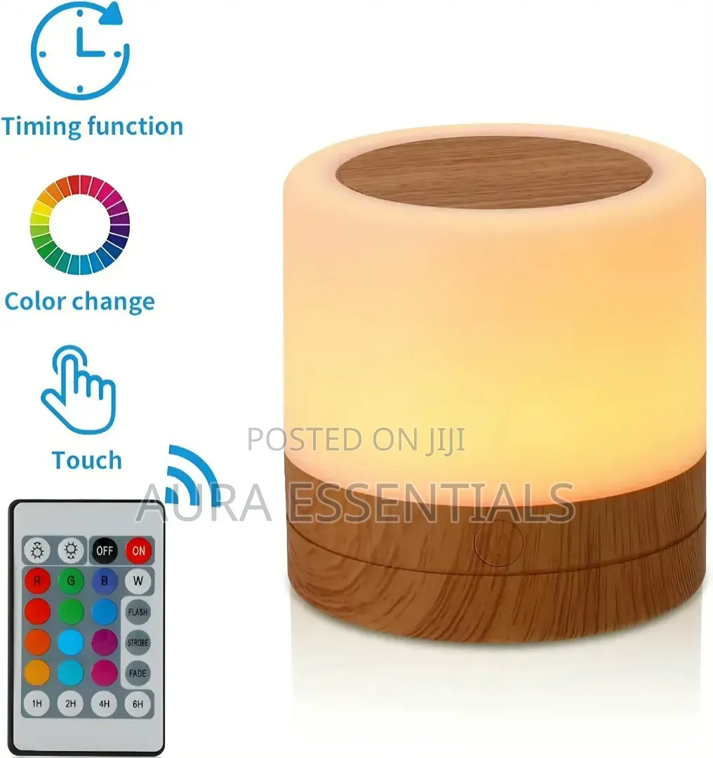 Touch Dimmable Night Light With Remote Control