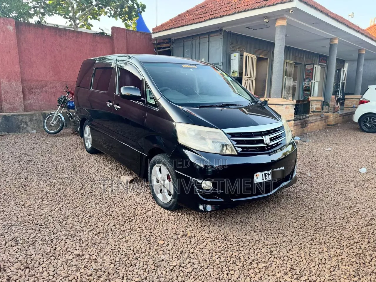Toyota Alphard 2008 Black