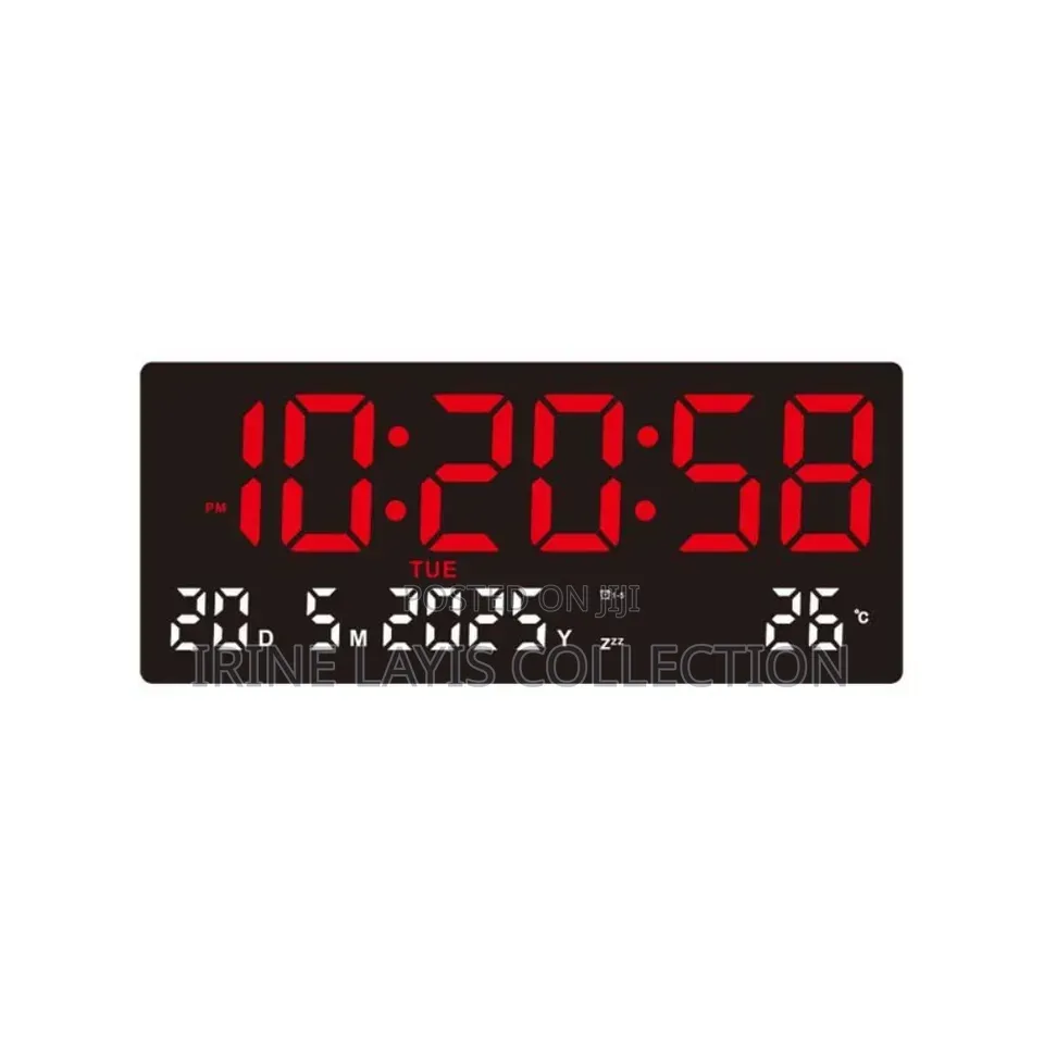 Digital LED Wall Clock