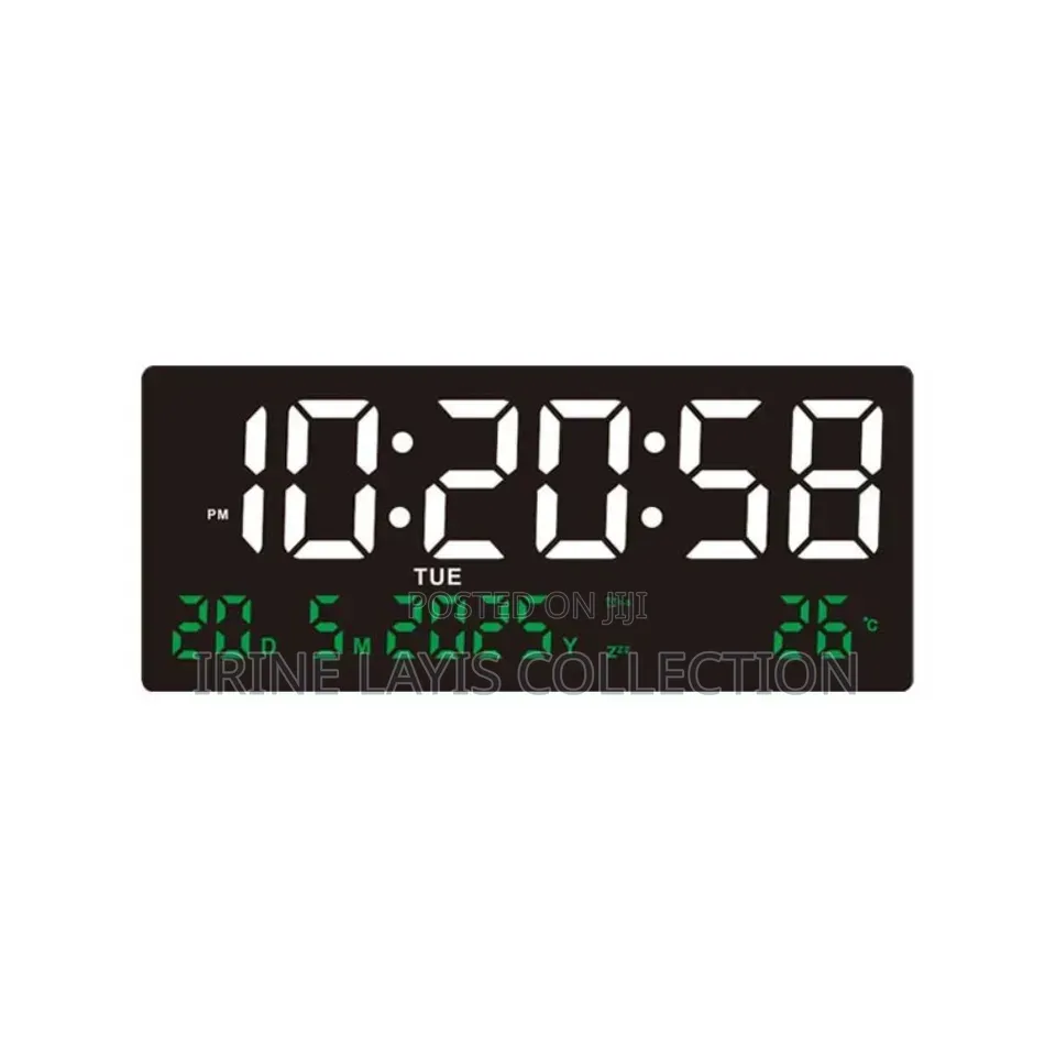 Digital LED Wall Clock