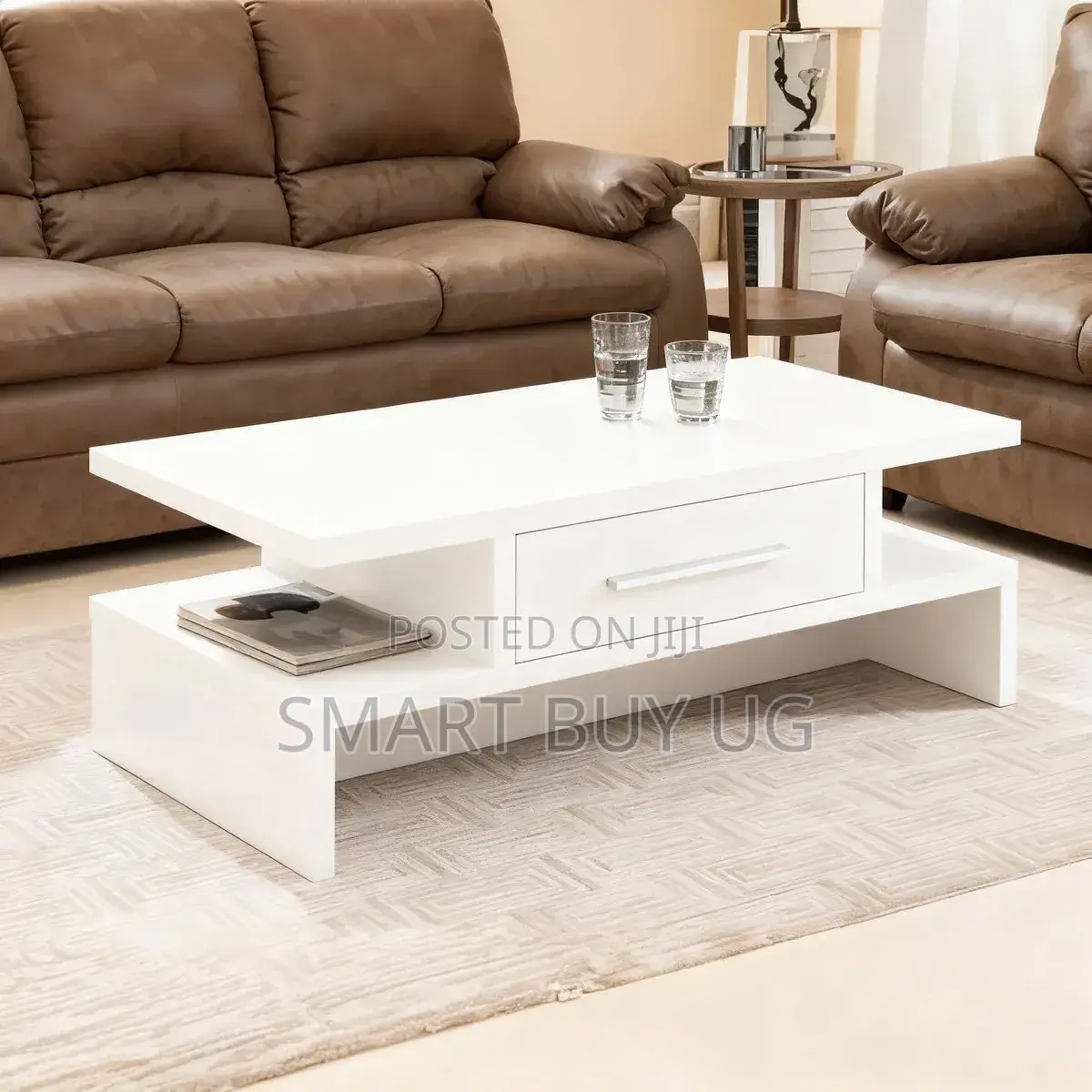 Modern Coffee Table With Storage Center Table for Living Room