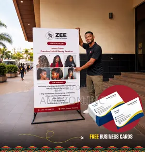 Outdoor Shop Signage + Free Business Cards