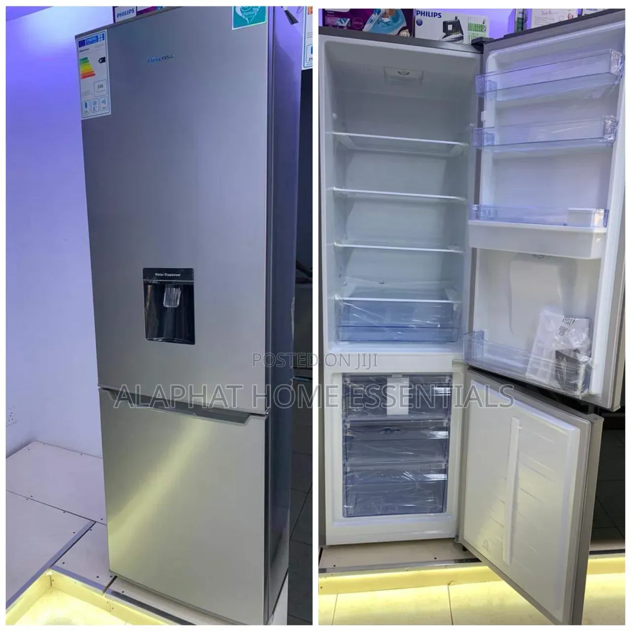 Hisense 341 Litres Double Door Fridge