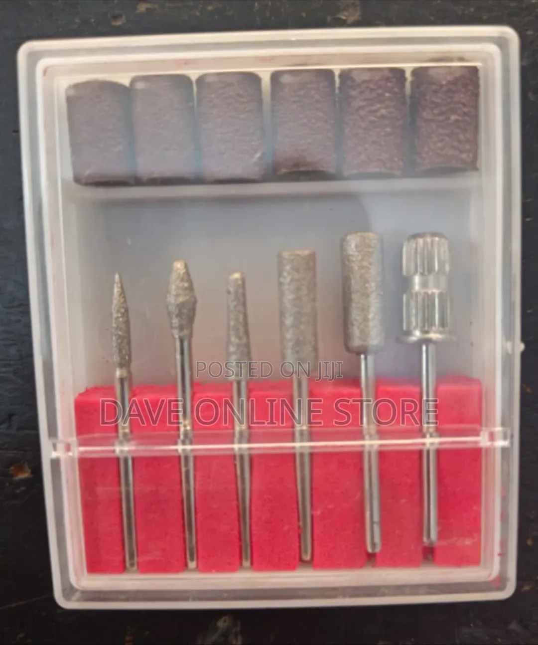 Set of Generic Diamond Nail Drill Bits
