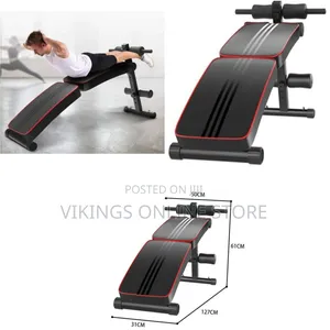 An Adjustable Core and Sit-Up Abdominal Workout Bench