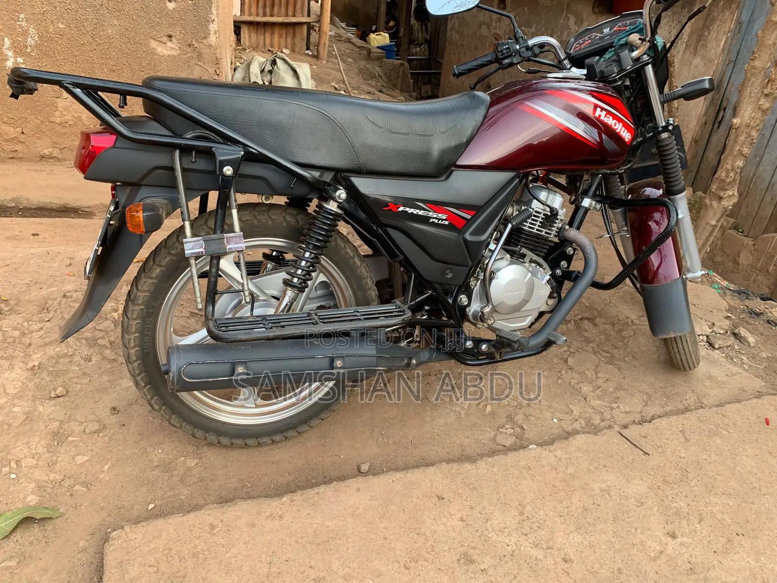 New Haojue HJ125-8EXTRA 2024 Red