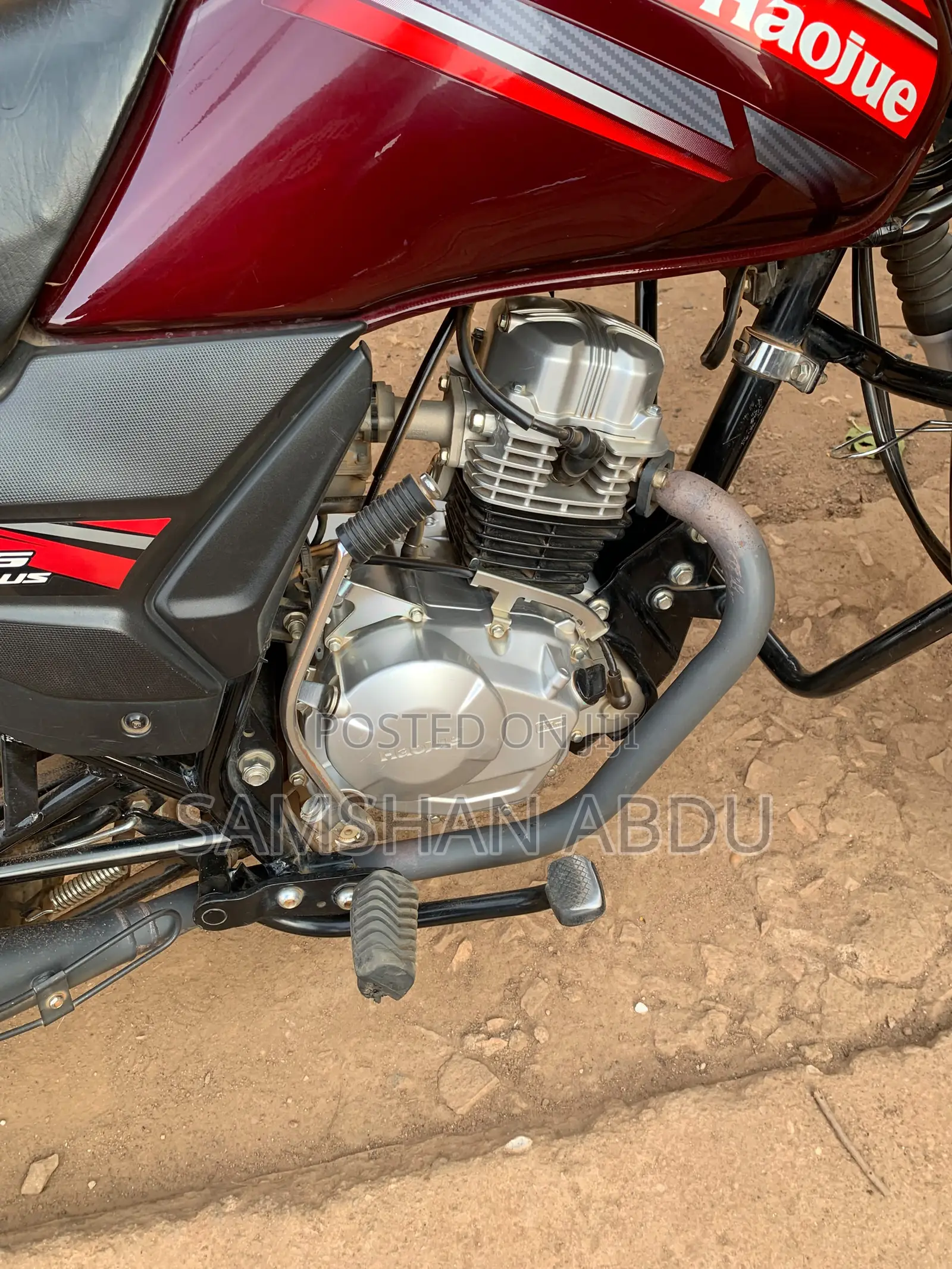 New Haojue HJ125-8EXTRA 2024 Red