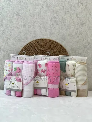 Duck Duck Goose 6-Piece Baby Bath Set, Featuring Soft Pastel Colors