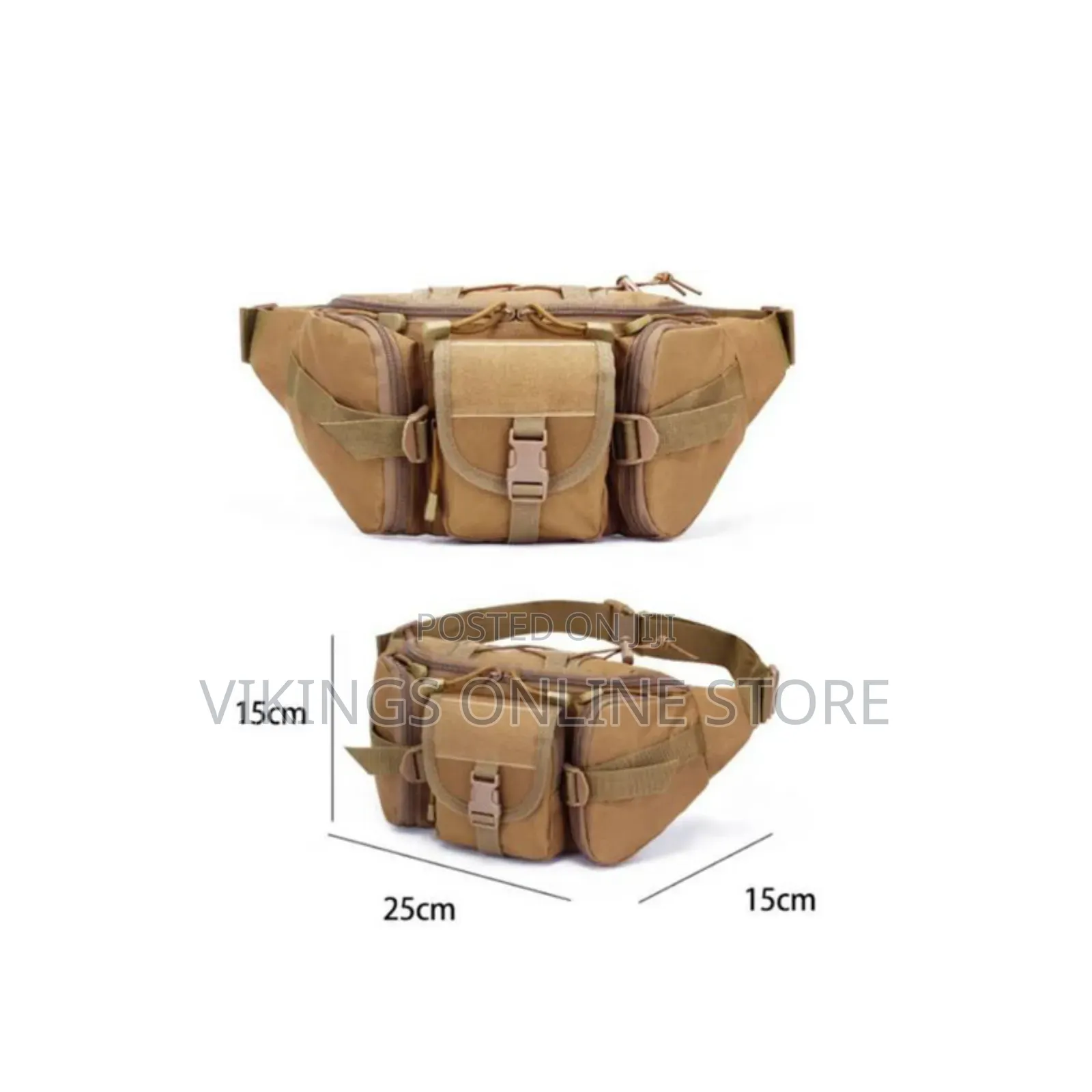 Tactical Waist Bag, Multi-Functional Crossbody Chest or Sling Pack