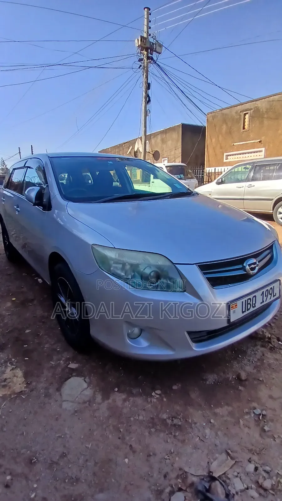 Toyota Corolla Fielder 2010 Silver