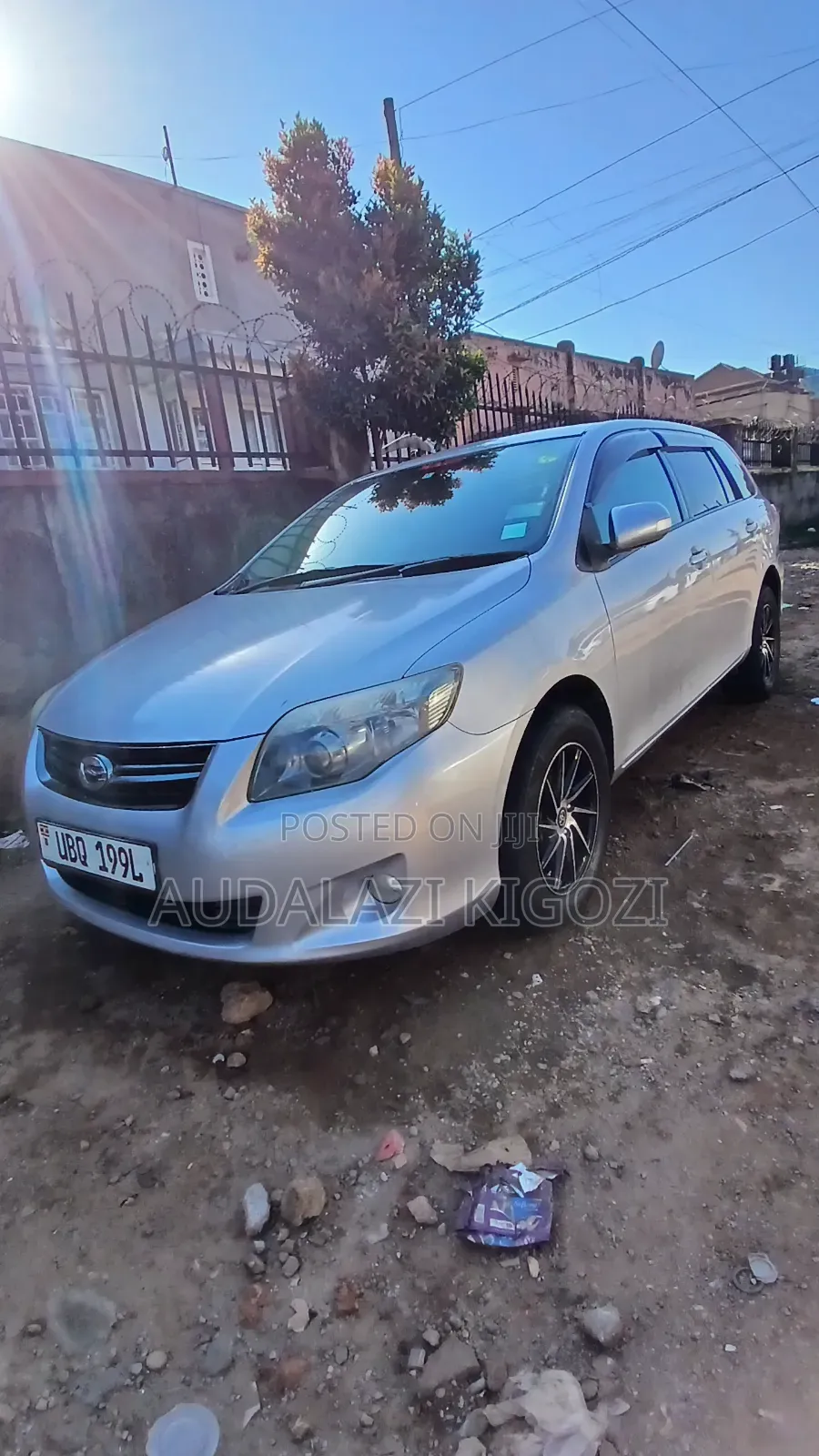 Toyota Corolla Fielder 2010 Silver