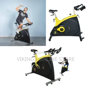 Indoor Commercial-Style Spinning Exercise Bike