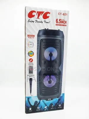 CTC Dual 6.5" Rechargeable Party Speaker System