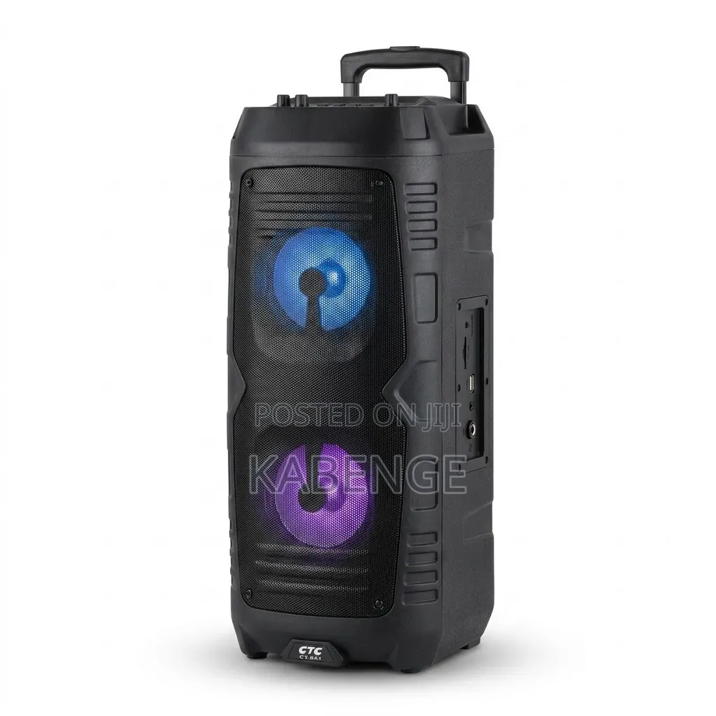 CTC Dual 6.5" Rechargeable Party Speaker System