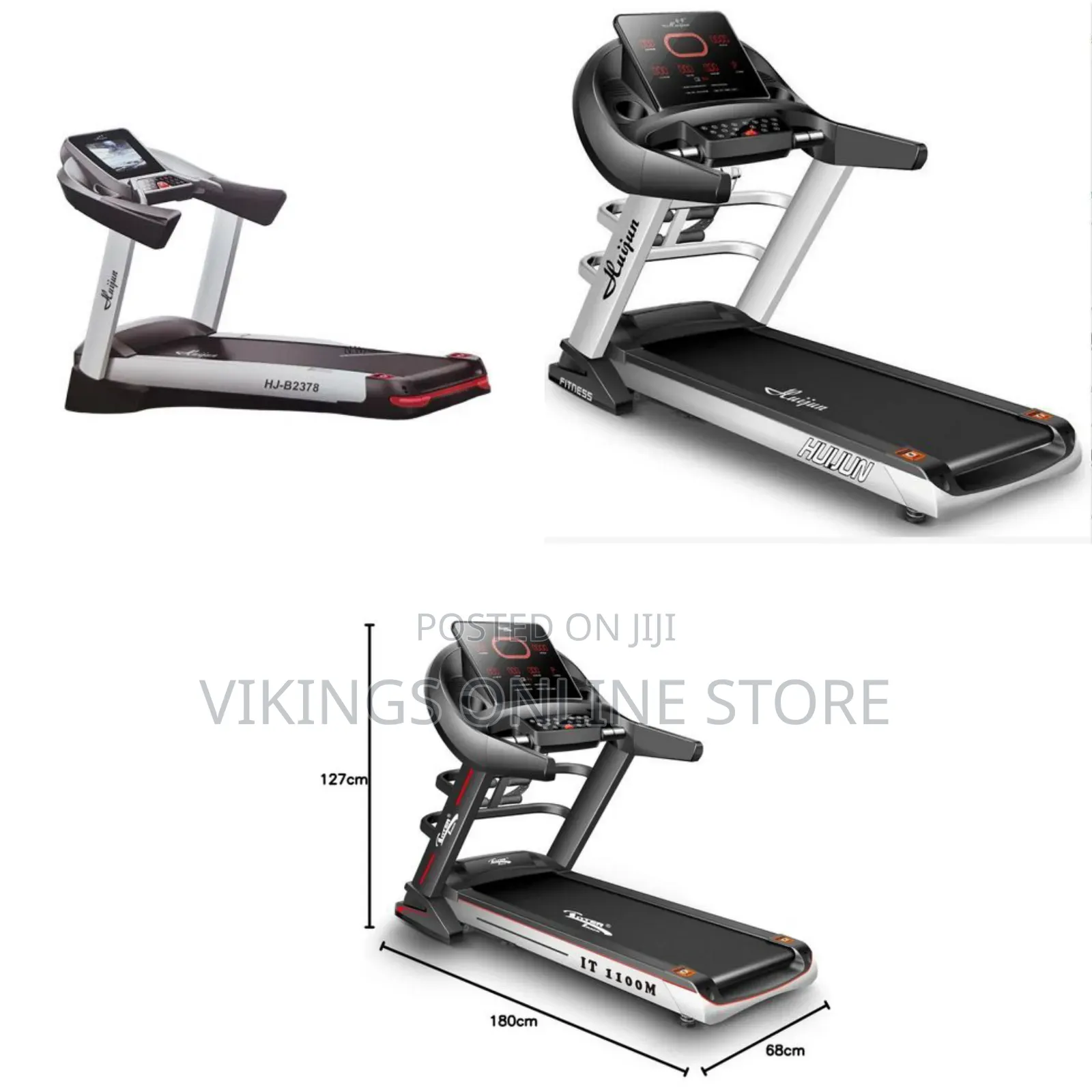 Multi-Functional Commercial-Grade Electric Treadmill