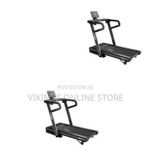 Motorized Smart Auto-Incline Foldable Treadmill With an Integrated