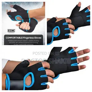 Unisex Half-Finger Gym Workout Gloves