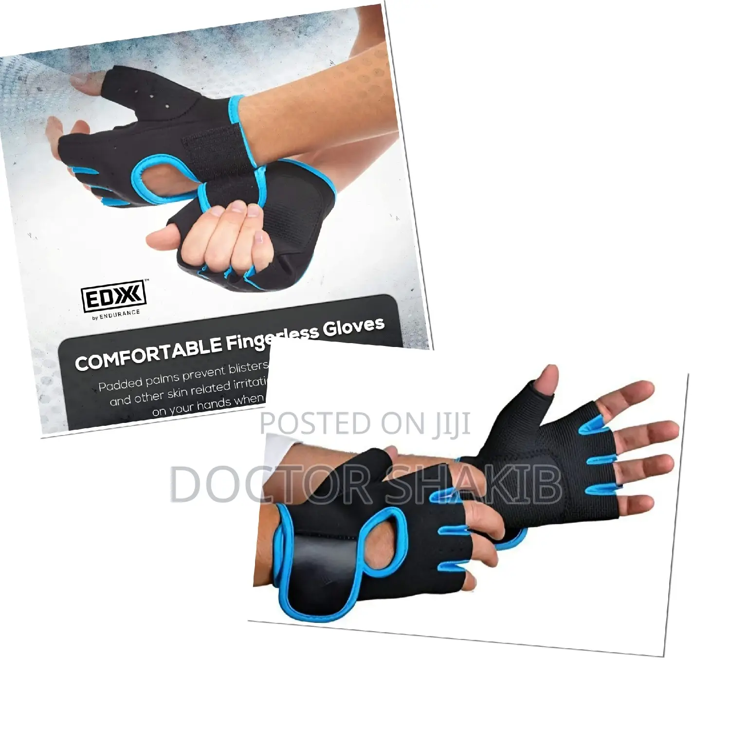 Unisex Half-Finger Gym Workout Gloves