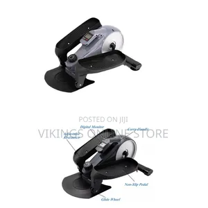 Compact Under-Desk Mini Elliptical and Pedal Exerciser for Seated