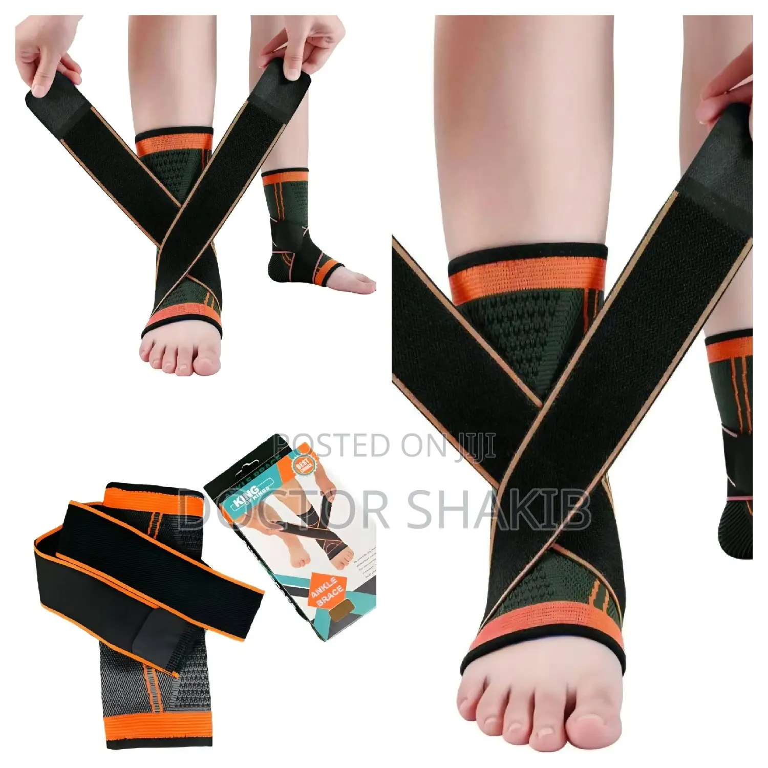 Adjustable Sports Ankle Support Brace