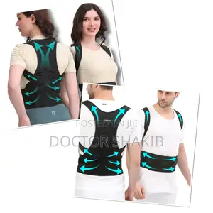 Adjustable Shoulder Straightener for Improving Back Posture