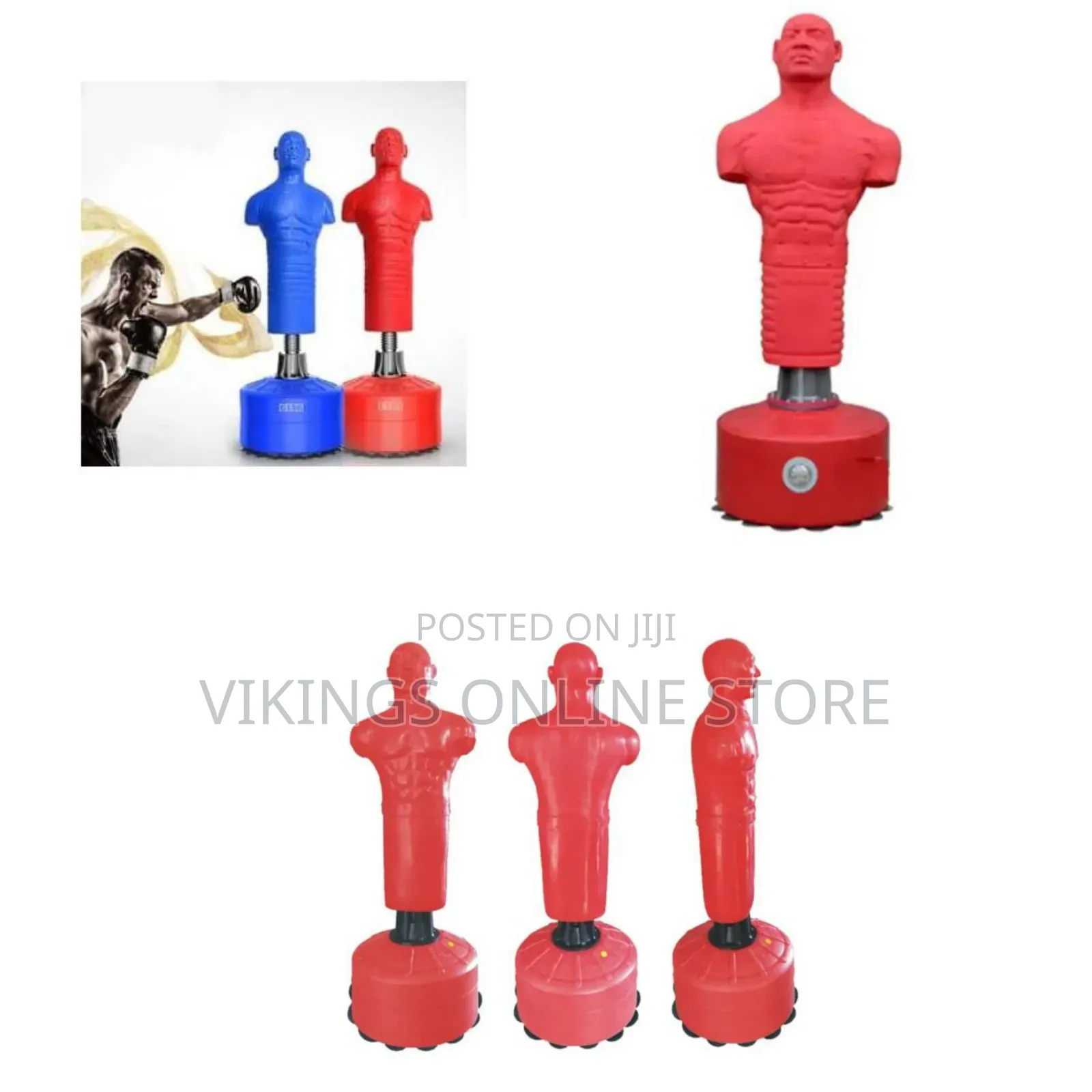 Freestanding Humanoid Punching Dummy