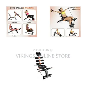 A Six Pack Care Multi-Trainer Exercise Bench