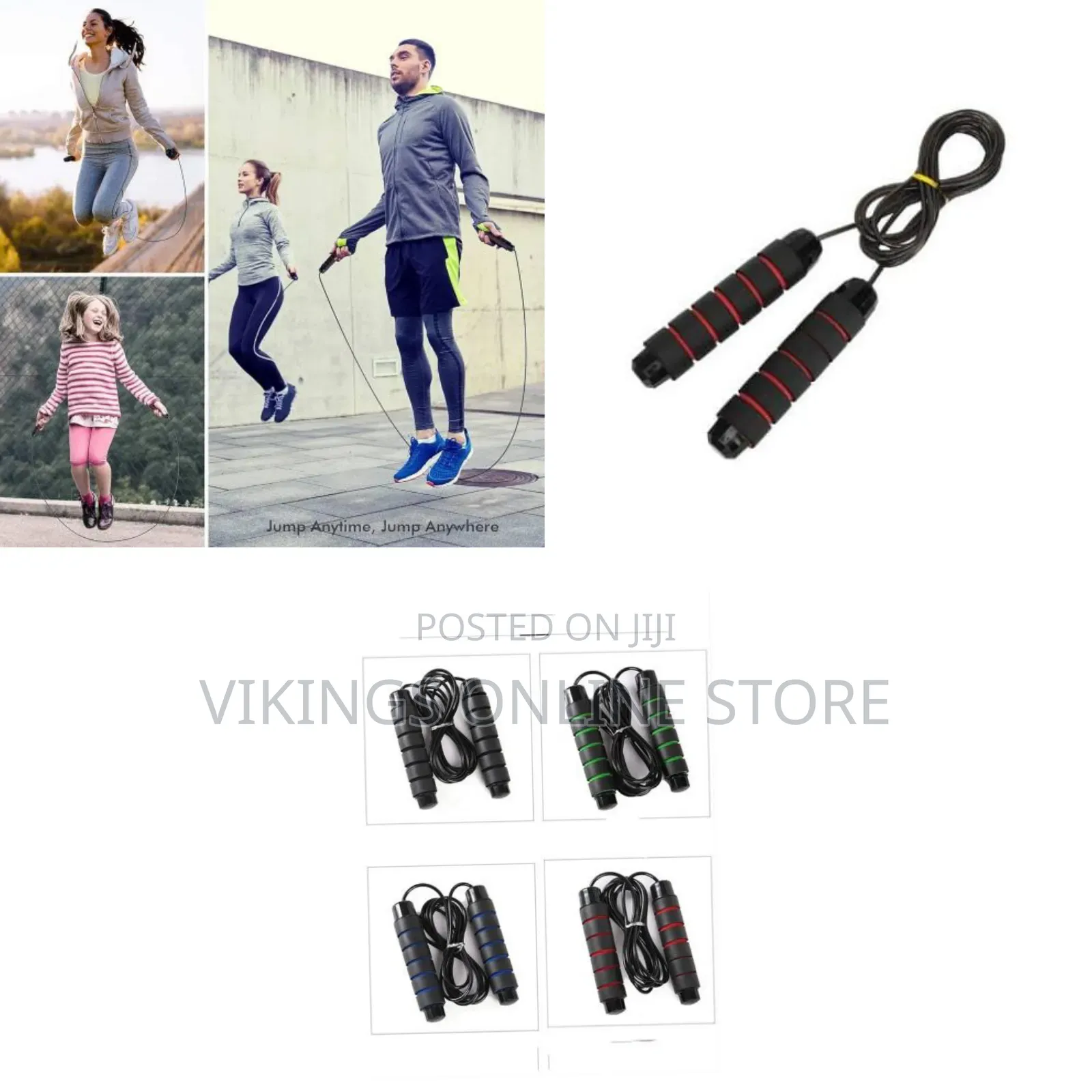 Adjustable Fitness Jump Rope