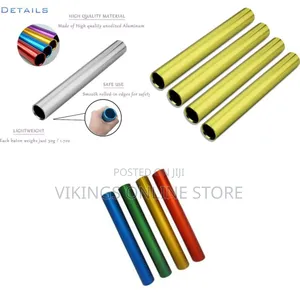 Aluminum Track and Field Relay Batons for Running Races and Athletic