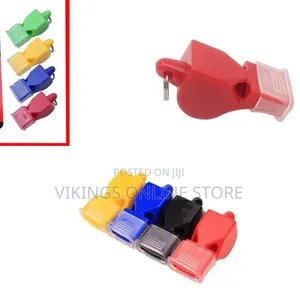 Plastic Pealess Sports Whistles