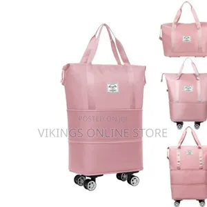 Expandable, Foldable Rolling Travel Duffel Bag